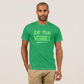 Essen Sie Ihre Veggies Männer T-Shirt (Vorne ganz)