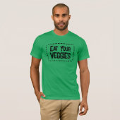 Essen Sie Ihre Veggies Männer T - Shirt (Vorne ganz)