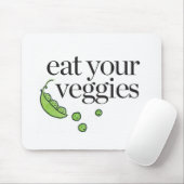 Essen Sie Ihre Veggies Mousepad (Mit Mouse)