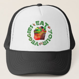 Essen Sie Ihre Veggies Truckerkappe