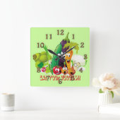 Essen Sie Ihre Veggies Wanduhr (Zuhause)