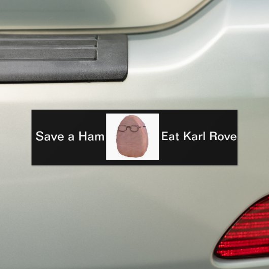 Essen Sie Karl Rove Autoaufkleber (Auf Auto)