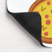 Essen Sie Käse und Sin Mousepad (Ecke)