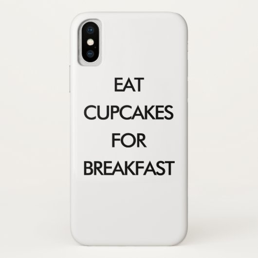 ESSEN SIE KOPKEN FÜR DAS FRÜHSTÜCK iPhone Case (Rückseite)