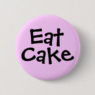 Essen Sie Kuchen Button