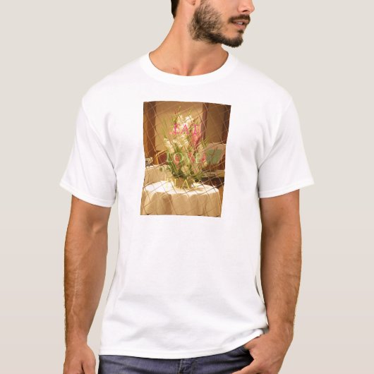 Essen Sie Liebe Spielen Sie Blume für alle schönen T-Shirt (Vorderseite)