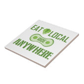 Essen Sie lokal, fahren Sie überall hin Fliese (Seite)