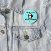 Essen Sie Lose Fische, sie sind das freie Gluten Button (Beispiel)