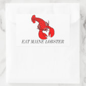 Essen Sie Maine Hummer Sticker (Tasche)