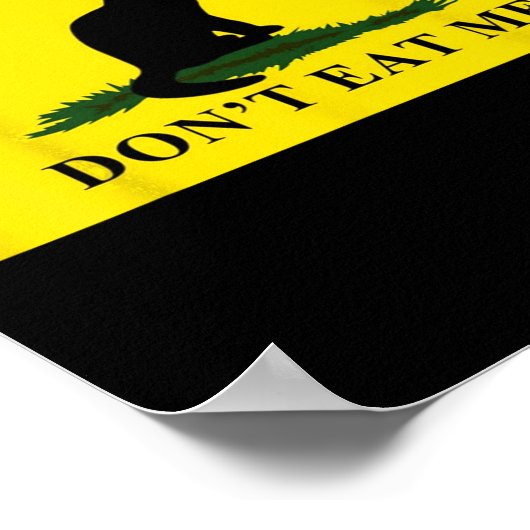 Essen Sie Me Kamala Harris W 2024 Präsident Kampag Poster (Ecke)