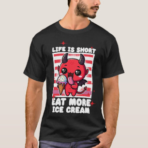 Essen Sie mehr Eis T-Shirt