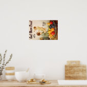ESSEN SIE MEHR FRUIT-Plakat Poster (Küche)