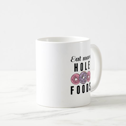 Essen Sie mehr gestohlene Lebensmittel Kaffeetasse (VorderseiteRechts)