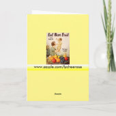 ESSEN SIE MEHR Grußkarte FÜR OBST Karte (Rückseite)