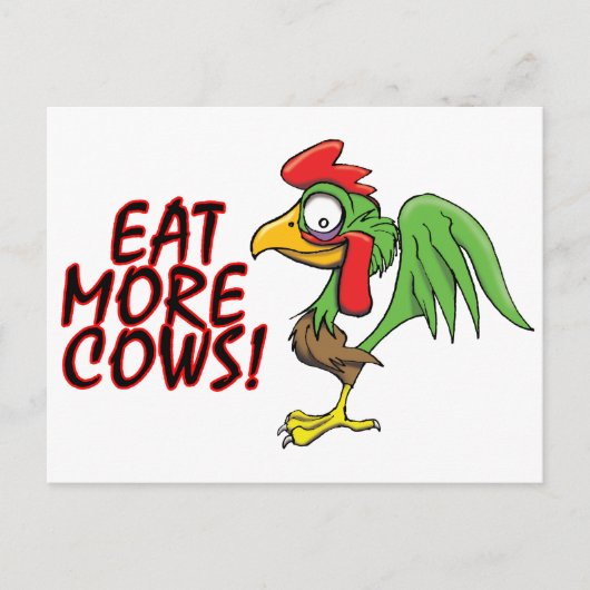 ESSEN SIE MEHR KÄSE! POSTKARTE (Vorderseite)