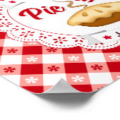 Essen Sie mehr Kuchen auf Pie Day Poster (Ecke)
