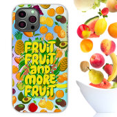 Essen Sie mehr Obst | motivierend gesunde Ernährun Case-Mate iPhone Hülle