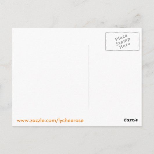 ESSEN SIE MEHR OBST-Postkarte Postkarte (Rückseite)