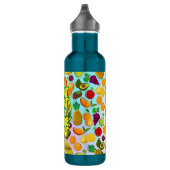 Essen Sie mehr Obst | Yoga für motivierend gesunde Edelstahlflasche (Rechts)