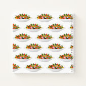 Essen Sie mehr Pflanze Frischsalat Motivation Buch (Rückseite)