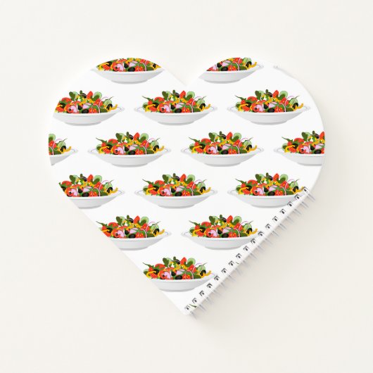 Essen Sie mehr Pflanze Frischsalat Motivation Buch (Rückseite)