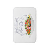 Essen Sie mehr Pflanze Frischsalat Motivation Buch Badematte (Vorderseite Vertikal)