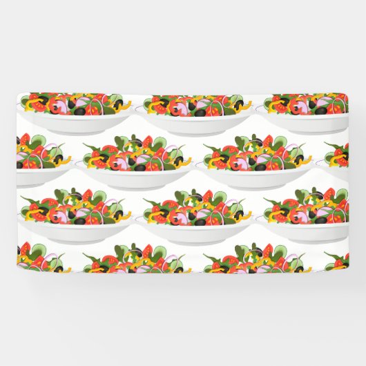 Essen Sie mehr Pflanze Frischsalat Motivation Buch Banner (Horizontal)