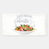 Essen Sie mehr Pflanze Frischsalat Motivation Buch Banner (Horizontal)
