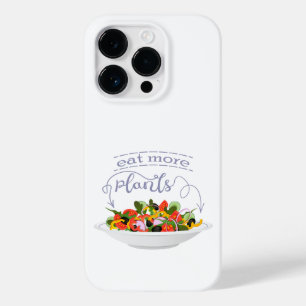 Essen Sie mehr Pflanze Frischsalat Motivation Buch Case-Mate iPhone 14 Pro Hülle