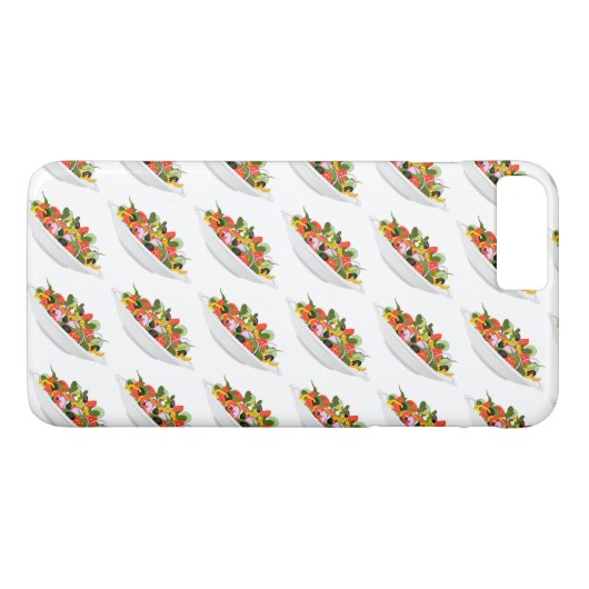 Essen Sie mehr Pflanze Frischsalat Motivation Buch Case-Mate iPhone Hülle (Rückseite (Horizontal))
