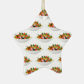 Essen Sie mehr Pflanze Frischsalat Motivation Buch Keramik Ornament (Rechts)