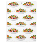 Essen Sie mehr Pflanze Frischsalat Motivation Buch Klemmbrett (Rückseite)