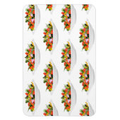 Essen Sie mehr Pflanze Frischsalat Motivation Buch Magnet (Vertikal)