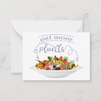 Essen Sie mehr Pflanze Frischsalat Motivation Buch
