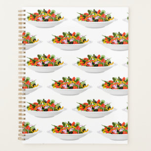 Essen Sie mehr Pflanze Frischsalat Motivation Buch Planer