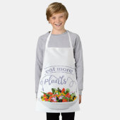 Essen Sie mehr Pflanze Frischsalat Motivation Buch Schürze (Getragen)