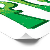 Essen Sie mehr Pflanze Vegetarier Poster (Ecke)