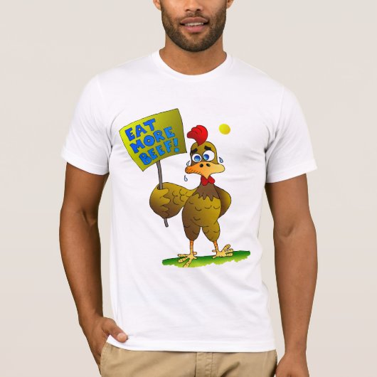 ESSEN SIE MEHR RINDFLEISCH! T-Shirt (Vorderseite)