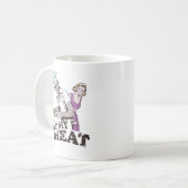 ESSEN SIE MEIN FLEISCH KAFFEETASSE (Vorderseite Links)