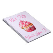 Essen Sie mein Muffin-Notebook Notizblock (Rechte Seite)