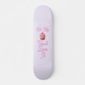 Essen Sie mein Muffin-Skateboard Skateboard (Vorne)