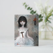 Essen Sie meine Marmelade nicht Postkarte (Stehend Vorderseite)