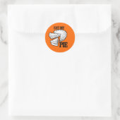 ESSEN SIE MEINE PIE RUNDER AUFKLEBER (Tasche)