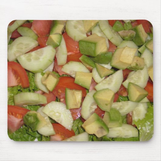Essen Sie meinen Salad Mousepad (Vorne)