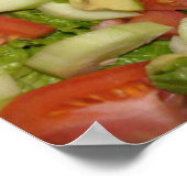 Essen Sie meinen Salat Print Poster (Ecke)