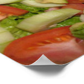 Essen Sie meinen Salat Print Poster (Ecke)