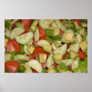 Essen Sie meinen Salat Print Poster