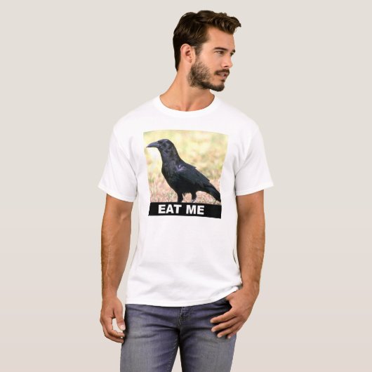 Essen Sie mich, Crow Shirt (Vorne ganz)