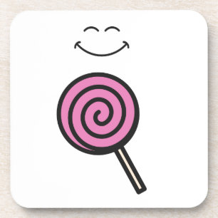 Essen Sie mich Lolipop Untersetzer