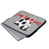 Essen Sie mich nicht, Bro! Laptopschutzhülle (Vorne Knopf)